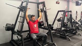 Desenvolvimento ombro guiado