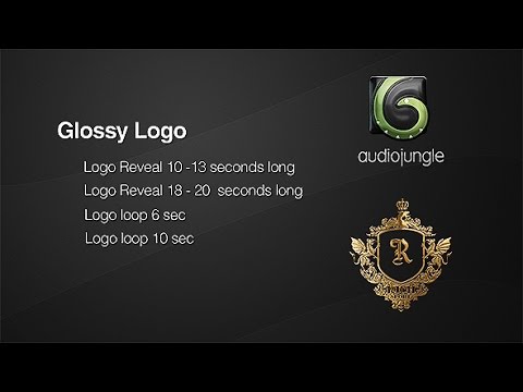 Glossy Logo Reflection Logo Loop After Effects Template Youtube Spinning Logo Loop After Effects Templates