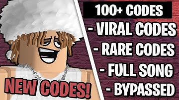100+NEW ROBLOX MUSIC CODES/IDS (DECEMBER 2025)