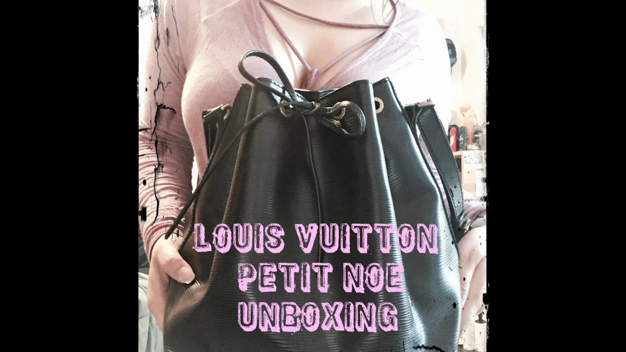 Pre-Loved Louis Vuitton Petit Noe Epi Unboxing - YouTube