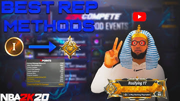 HOW TO REP UP FAST IN NBA 2K20! LEGEND TELLS YOU NEW BEST REP METHOD IN NBA2K20!