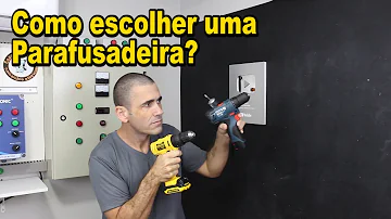 Qual a melhor parafusadeira e furadeira para uso doméstico?