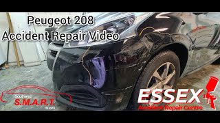 Large Accident Repair On A Peugeot 208!
