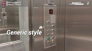 Schindler Traction Elevator | Notenesgata 9, Ålesund, NO