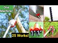 1 Machine = 25 Works | இந்த மிசின் இத்தனை வேலைகள் செய்யுதா! -  25 Brush Cutter Attachments