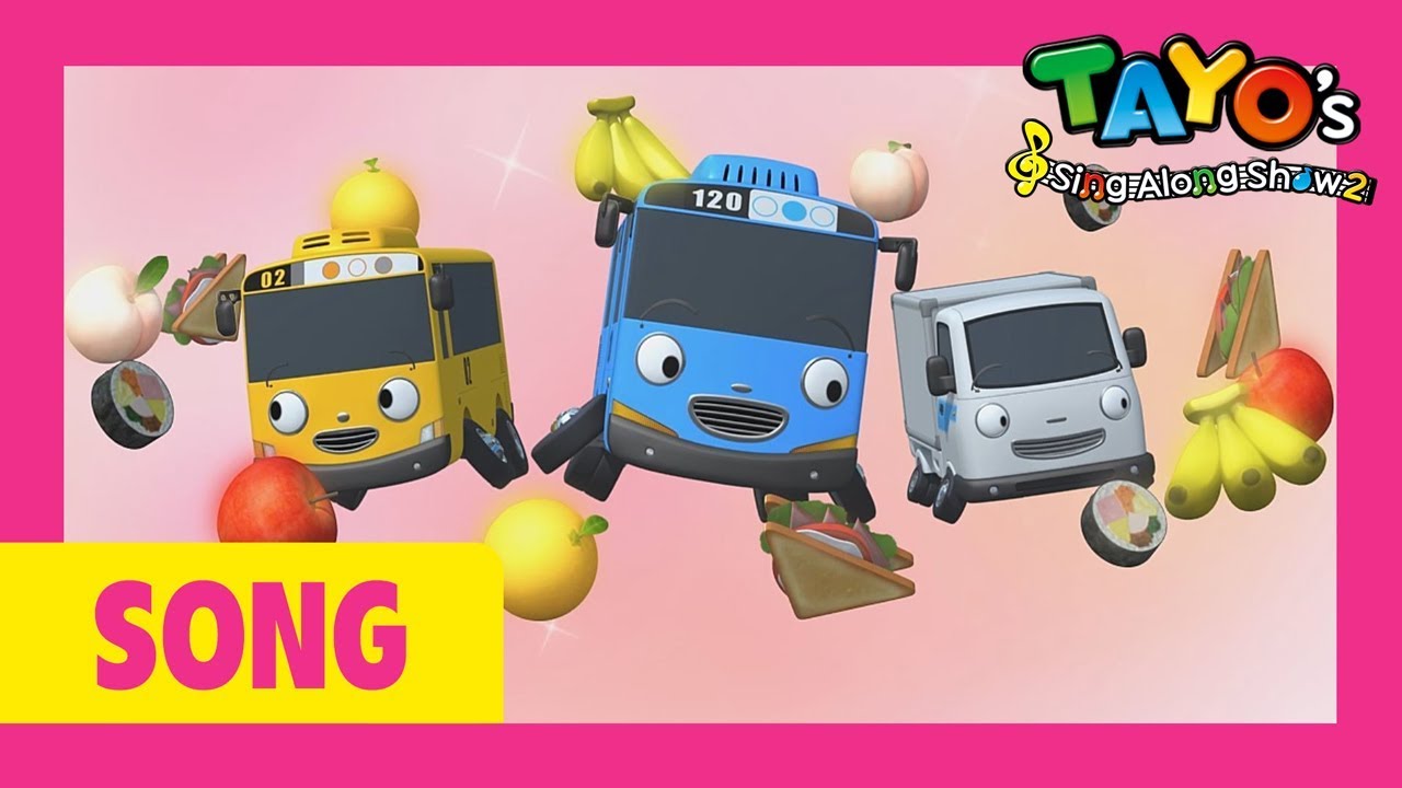 Tayo's sing along show 2 l It's yummy lunch time l Tayo the Little Bus ...