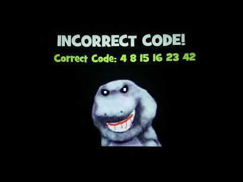 Barney Error Wrong Code and Time's Up