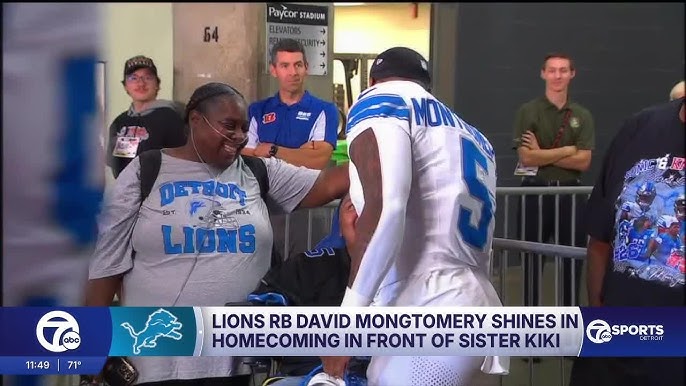 David Montgomery’s Sister Kiki Inspires NFL Star’s Triumph After Life-Changing Accident