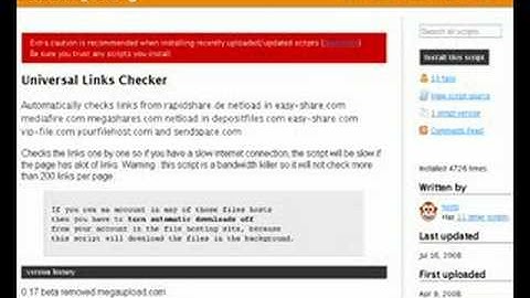 Link Checker