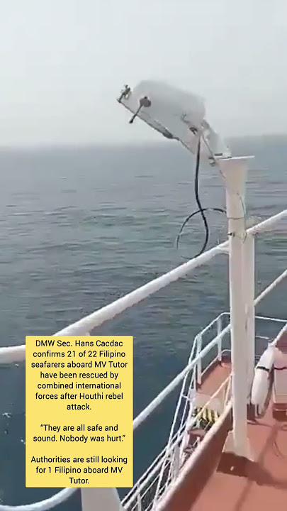 MV TUTOR crisis in Red Sea, 1 crew still missing. #MaritimeNews