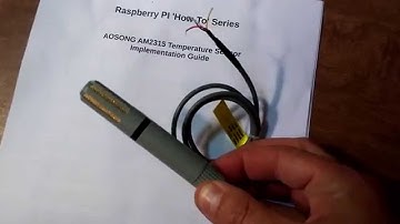 AM2315 Temp and Humidity Sensor Raspberry Pi