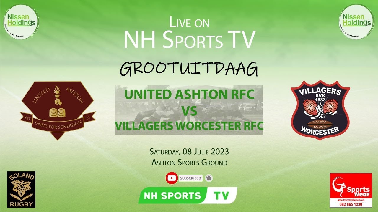 Ashton United vs Worcester Villagers Boland Grootuitdaag 2023