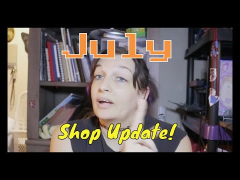 Happy mail! Life chat & Etsy shop update! July 21, 2022 Vlog