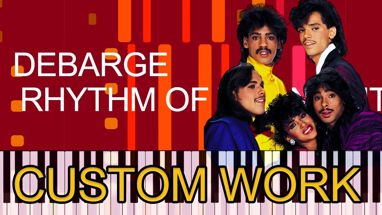 DeBarge - RHYTHM OF THE NIGHT (PRO MIDI FILE REMAKE) - "In the style of"