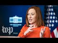 WATCH: White House press secretary Jen Psaki holds news conference