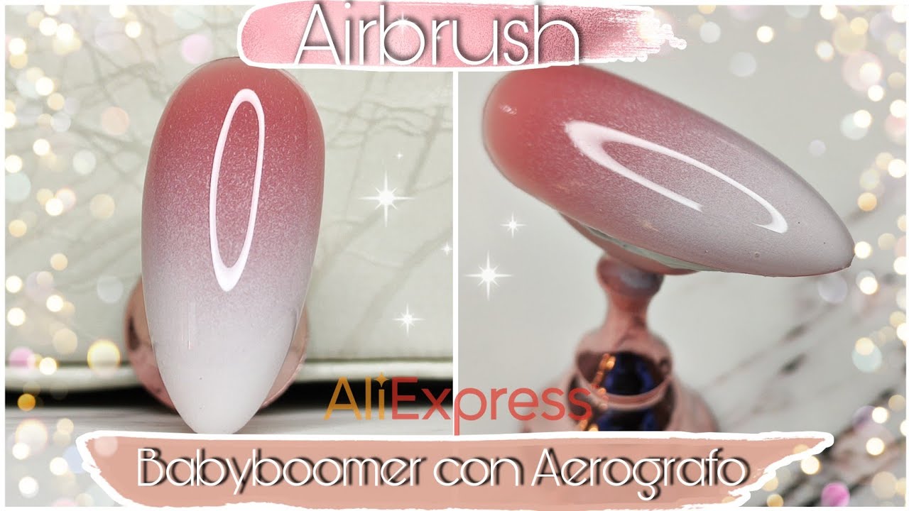 Babyboomer con Aerografo | Airbrush babyboomer | AliExpress