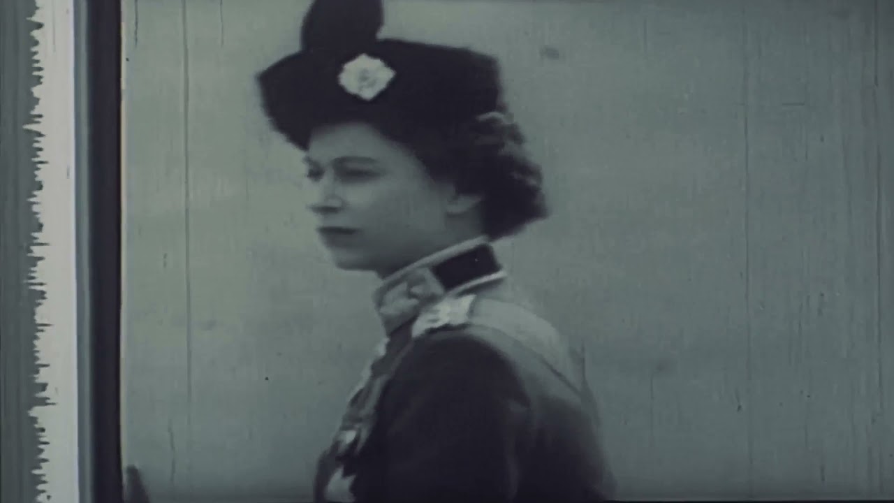 9.5mm Sound Film - End Trailer from 9.5mm Sound Film of God Save the Queen