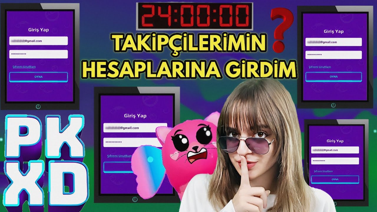 PK XD 24 SAAT TAKİPÇİLERİMİN HESABINA GİRDİM🤫 KİMLERİN HESABINA NELER YAPTIM? !! | ÖZGÜŞ TV