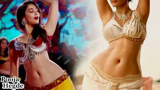Pooja Hegde Navel Beauty Hot Item Songs Edit