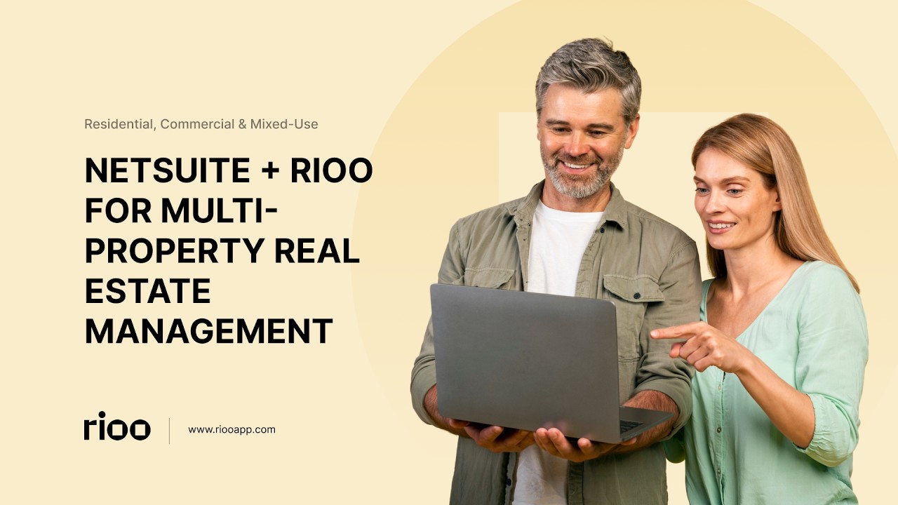 Appliance & Machinery Asset Management for Property Teams · RIOO Built on Oracle NetSuite