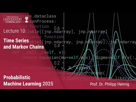 Probabilistic ML - 10 - Time Series and Markov Chains