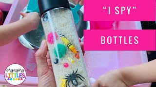 Information DIY “I SPY” Bottles Update