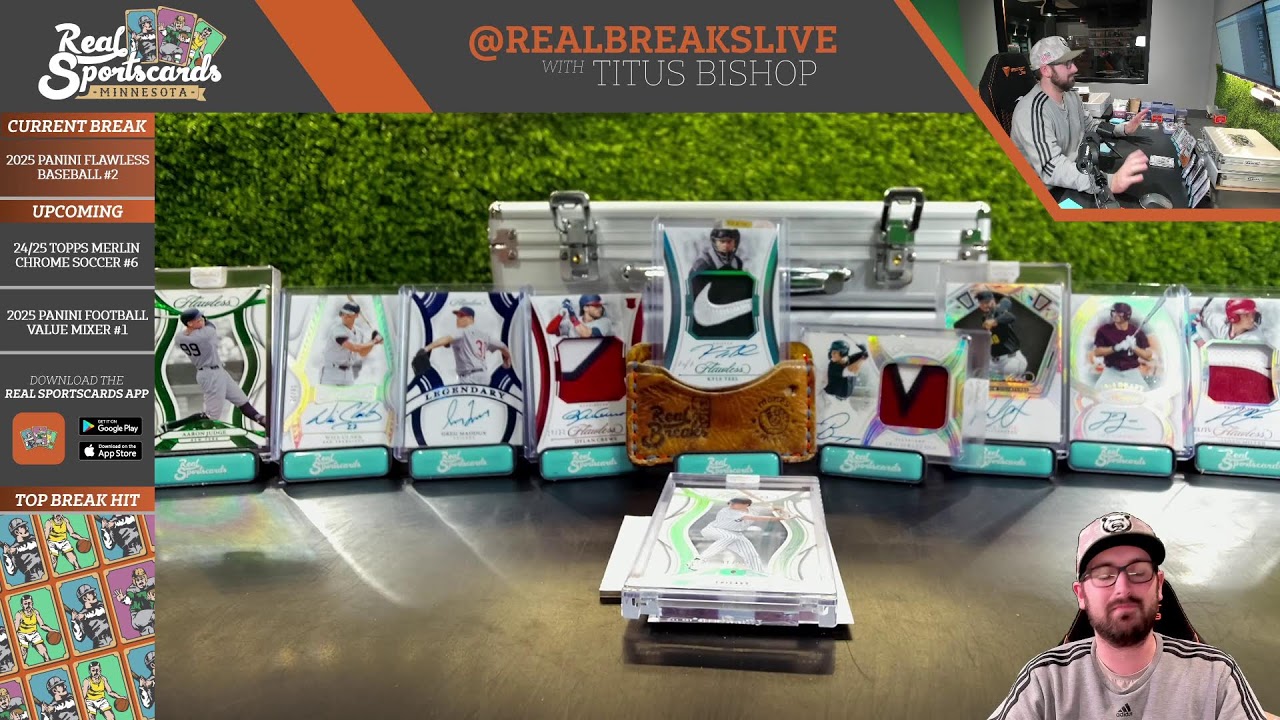 2025 Panini Flawless Baseball #2 Full Case Pick Your Team (12/23/25)