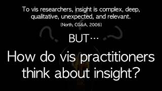 What are Data Insights to Professional Visualization Users