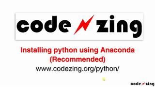 Installing Python via Anaconda.org (Recommended)