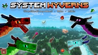 System Wyverns Mod | best dragon mod for MCPE 1.21+ | play now #minecraft  screenshot 1