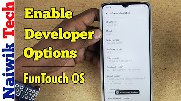 How to Enable Developer Options in iQOO Z9 Lite 5G | Funtouch OS 14