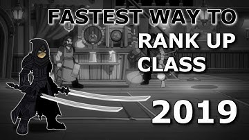 -AQW- Fastest Way To Rank Up Class 2019!!