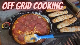 Wood Stove Pizza Dip | Off Grid Cooking | LOTL by Living off the Land 2,262 views 1 month ago 7 minutes, 26 seconds