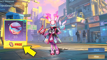 LYLIA NEW SKIN "NEOBEAST" IS FREE?! 😱 | TOP GLOBAL LYLIA | LYLIA GAMEPLAY