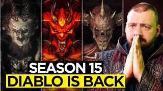 Diablo 4 Season 15 Full Breakdown - Patch 3.2.1, Mythic Changes, Shared War Plans, Legacy Uniques!