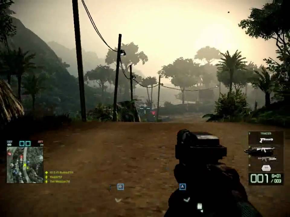 BattleField Bad Company 2  RUSH ( GT 220 Low - medium)