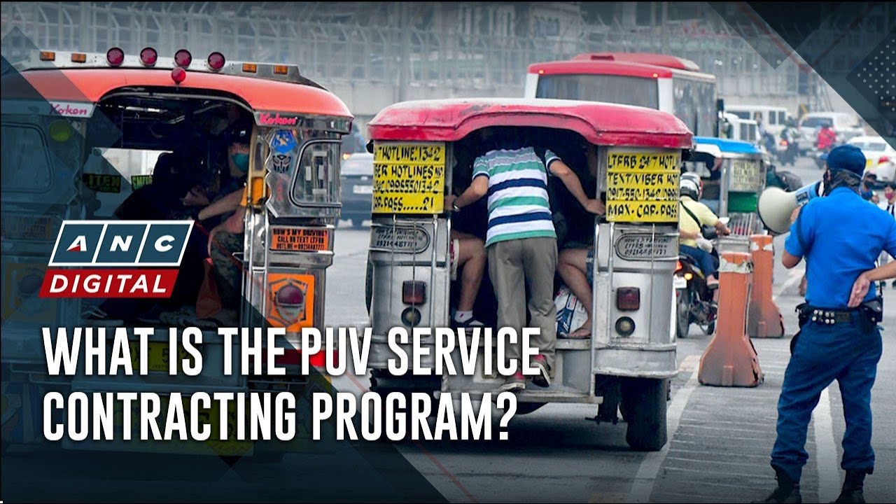 PUV service contracting program to start April 15 | ANC - YouTube