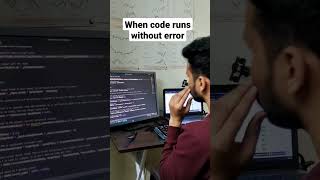 When your code runs without errors #shorts #programming