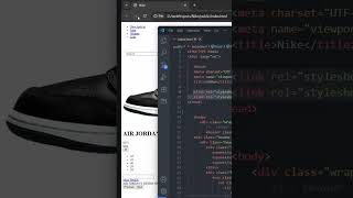 HTML and CSS are the best combination #codingtiktok #webdev #htmlcss #learncoding