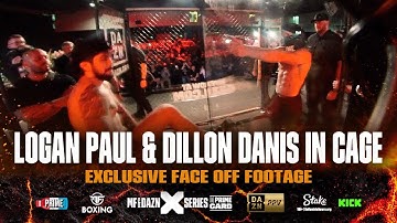 EXCLUSIVE CAGE FOOTAGE:  Logan Paul and Dillon Danis final face off  😤