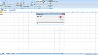 input box in vba excel || excel vba introduction input box in Hindi