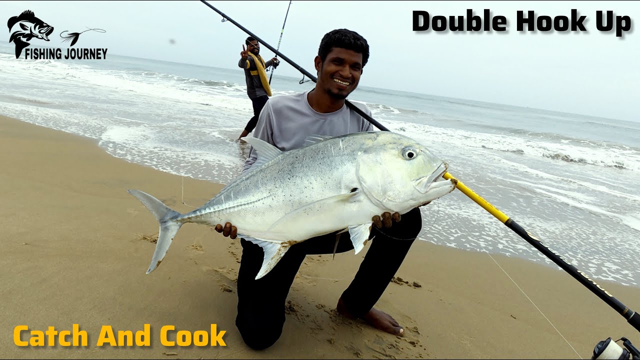 Surf Fishing And Camping On The Beach Catch And Cook 