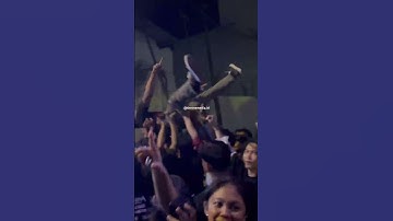 Crowdsurfing #moshing #moshpit #mosh #crowd #crowdsurfing #pogo #chaos #shorts #twostep #gigs #punk