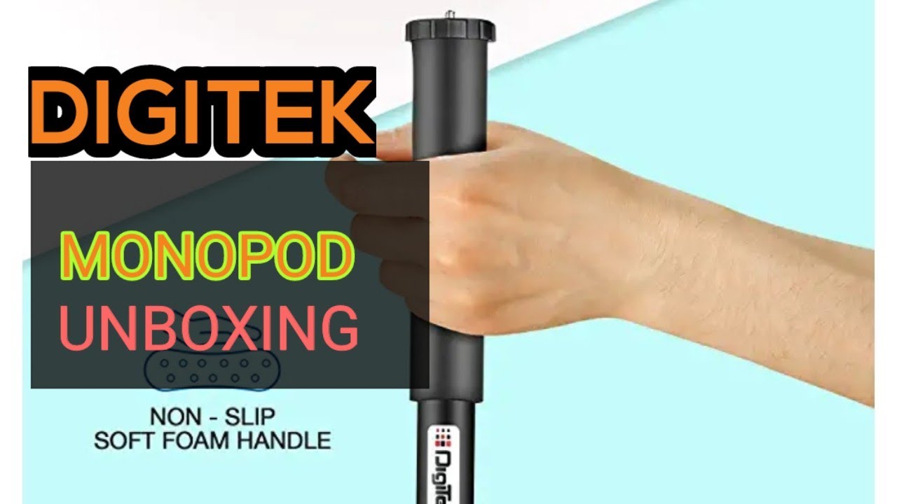 Unboxing DIGITEK DMP 60 N Professional Monopod Has amazon delivered a used monopod? YouTube
