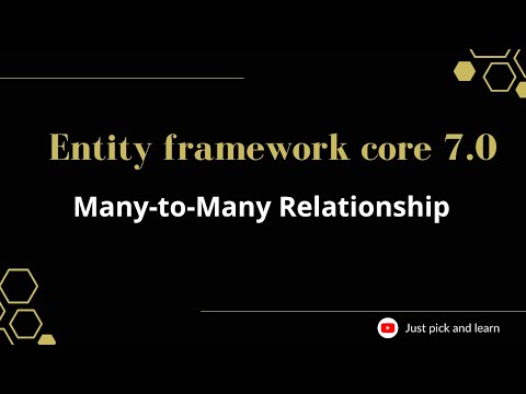 Part-12:  Many-to-Many Relationship in entity framework core | Entity framework core 7.0 tutorial
