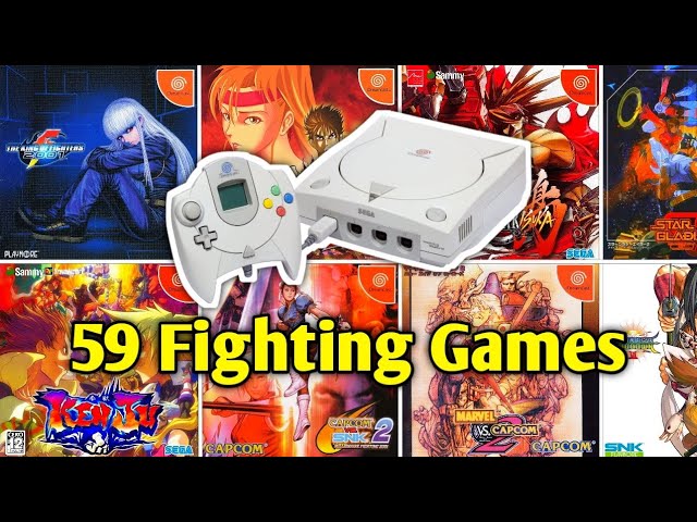 All Fighting Games for Dreamcast - YouTube