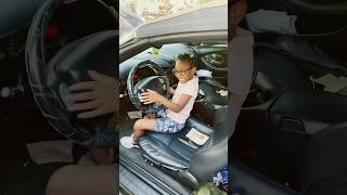 8 years old first time starting a Trans Am #excited #scared #funny #pontiac #chevy  #goodhumor #ls2