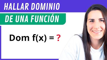 Hallar el DOMINIO de una FUNCIÓN 📉 Funciones