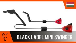 ***FOX CARP FISHING TV HUNGRY*** Black Label Mini Swingers