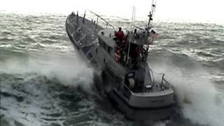 Coast Guard vs Rough Seas... Checto Bar